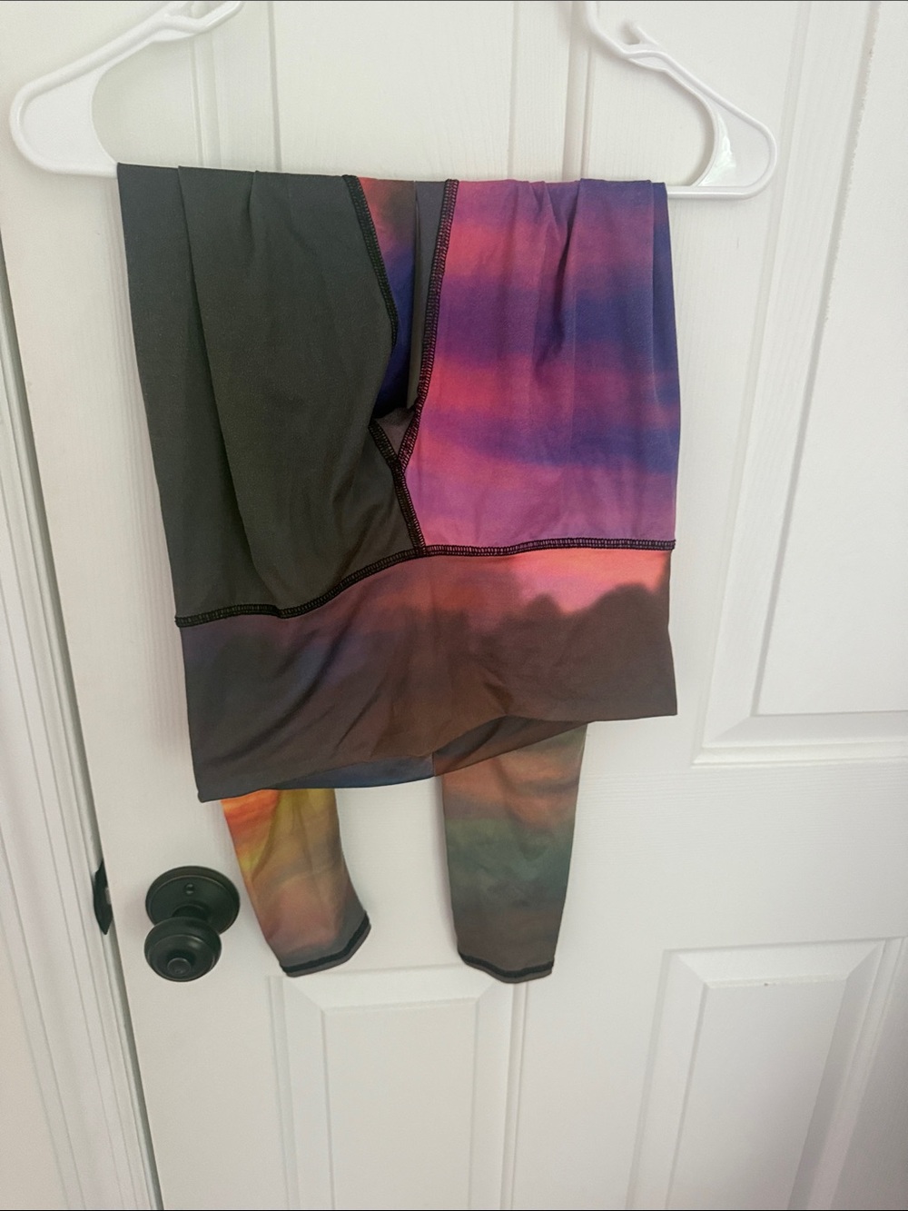 teeki Kids Multicolor Ombre Tie-Dye Leggings — Pink Purple Blue Orange Brown